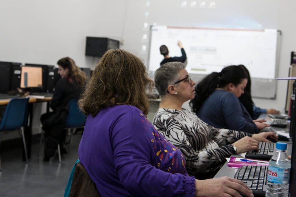 Professional office environment